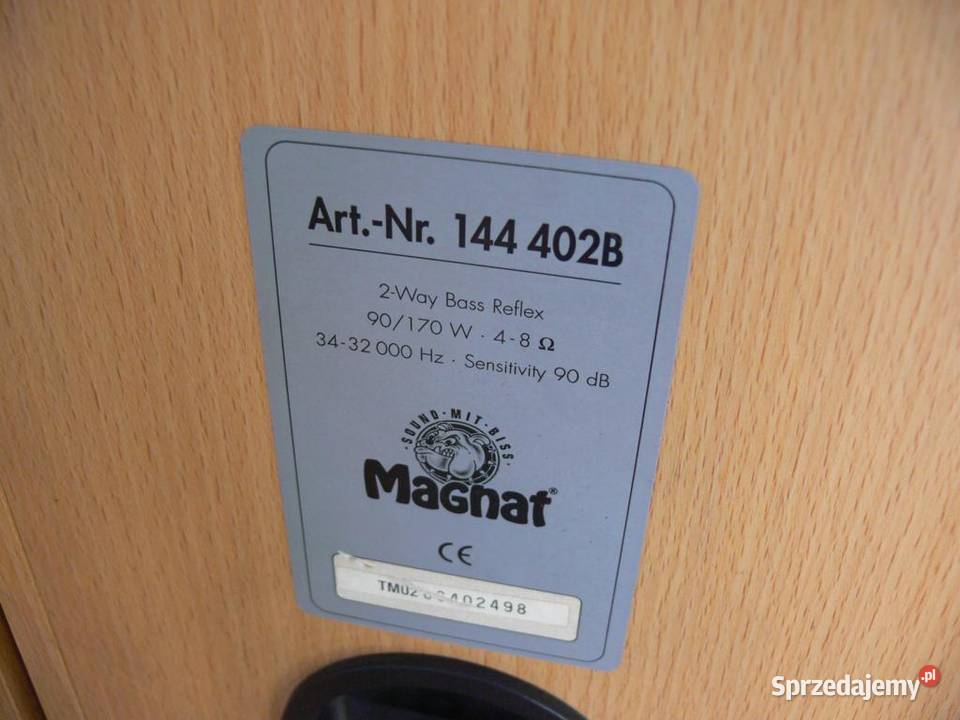 Monitory kolumny Magnat 144 402 sprawne WYSYŁKA Jasło sprzedam