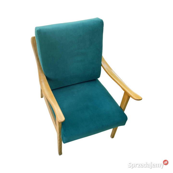 Modernistyczny fotel klubowy Casala Niemcy lata Warszawa