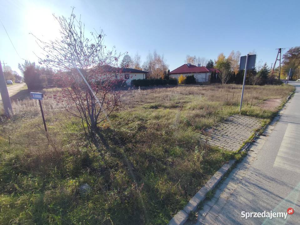 Sprzedam Działkę w Sieradz Chojne 845 mkw