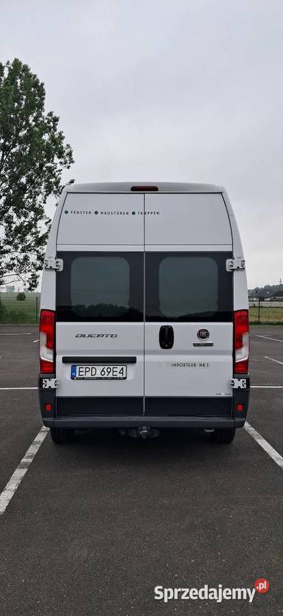 Fiat Ducato 23 180 Rok produkcji 2017 Samochody dostawcze Poddębice sprzedam