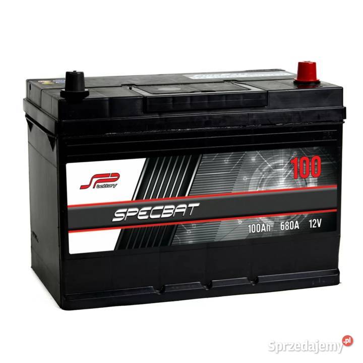 Akumulator SPECBAT 100Ah 680A Japan DARMOWA osobowe Płock