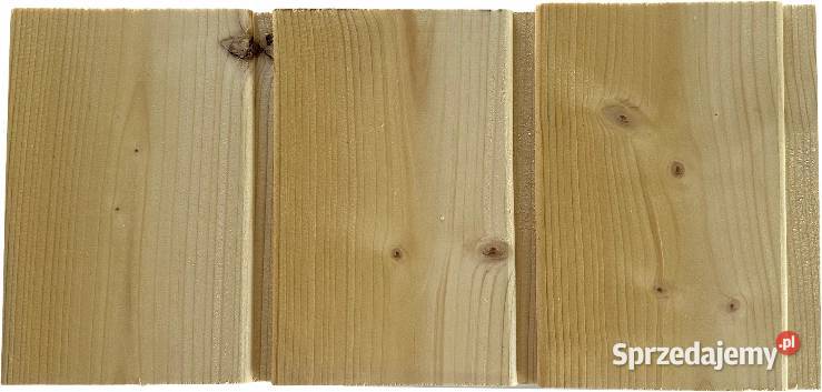 Deska elewacyjna drewniana świerkowa KL A B