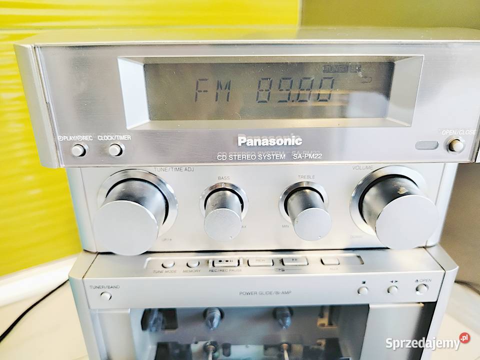 wieża panasonic SA pm22 Audio Mińsk Mazowiecki