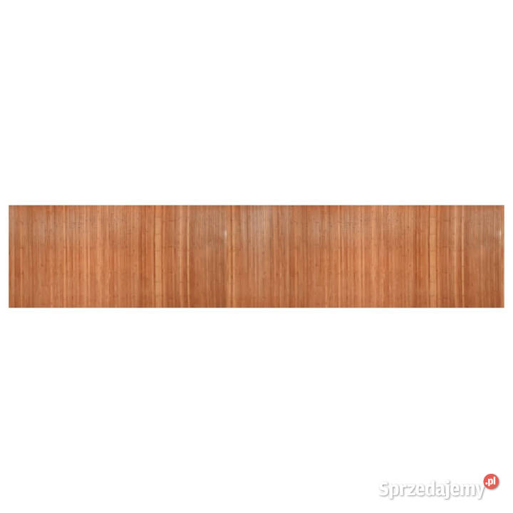 Parawan brązowy 165x800 bambusowy WM377013 Warszawa