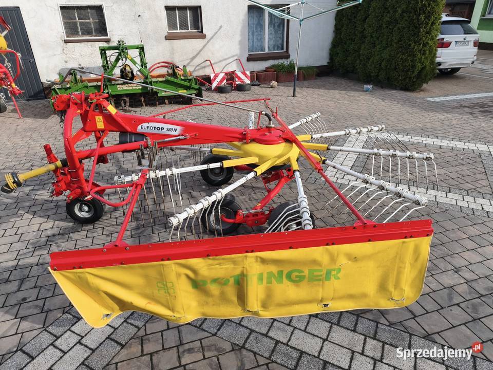 Zgrabiarka POTTINGER eurotop 380n tandem wielkopolskie Rusko