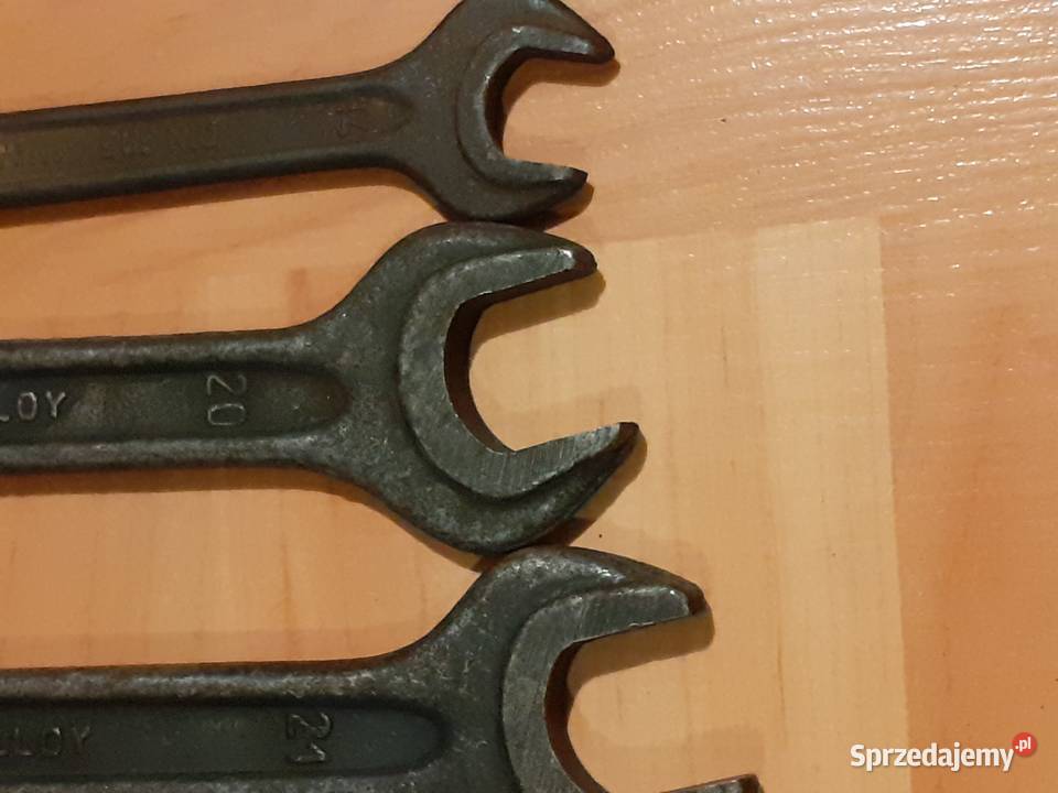 Stare klucze płaskie dwustronne PRL śląskie Chorzów sprzedam