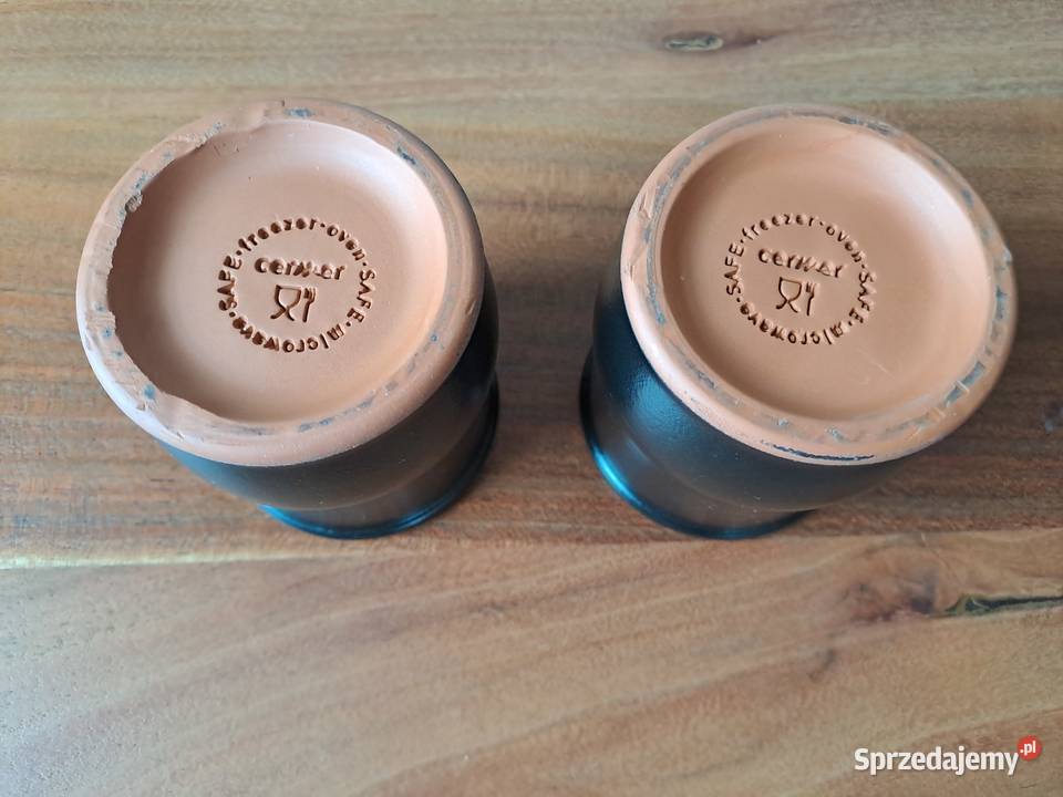 2 x Mini naczynie Pojemnik kamionkowy ceramiczny Warszawa
