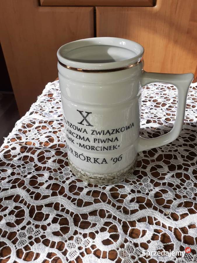 Kufel do piwa kolekcjonerski z roku 1996 Sosnowiec sprzedam