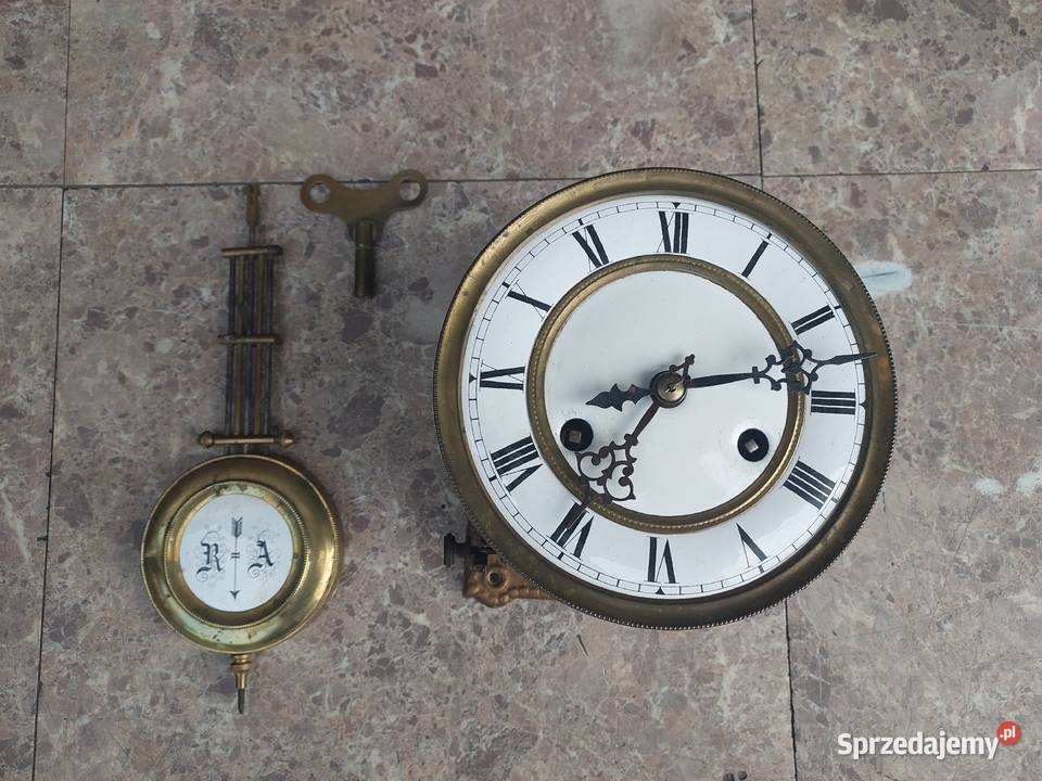 173 Zestaw mechanizm starego małego zegara