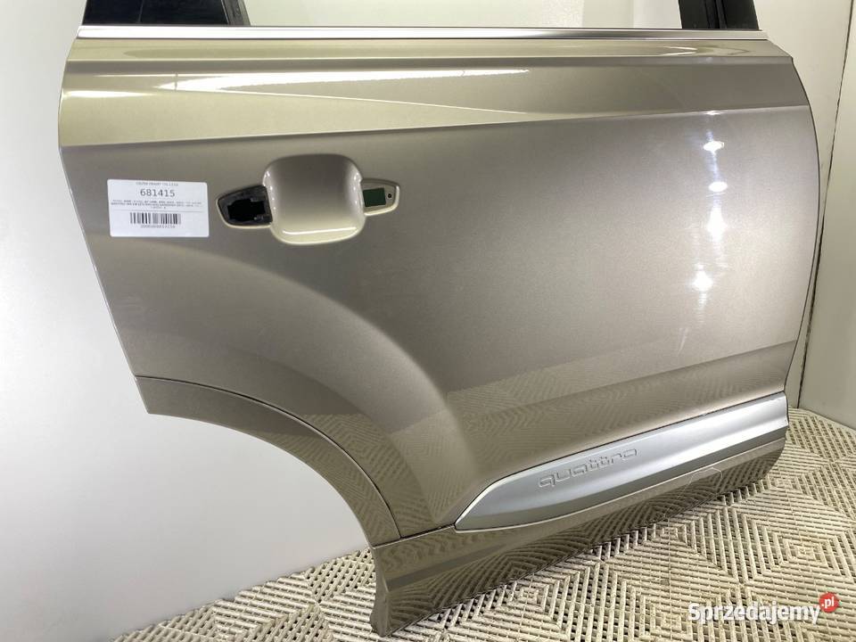 DRZWI PRAWY TYŁ AUDI Q7 4M SUV LZ1U sprzedam