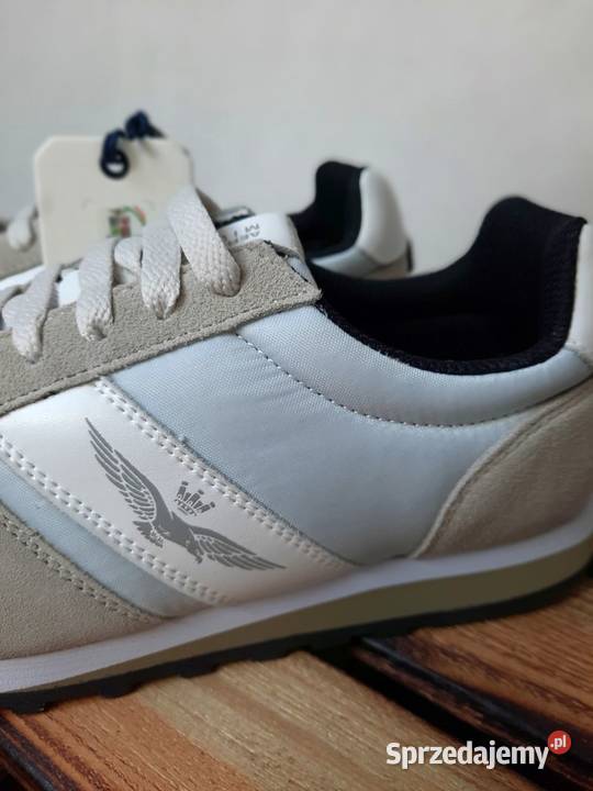 AERONAUTICA MILITARE buty sneakersy białe 389 Sportowe Warszawa