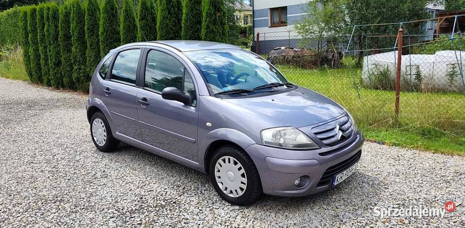 Citroen C3 z Przebiegiem 80 Klimatyzacja 75KM Jasło