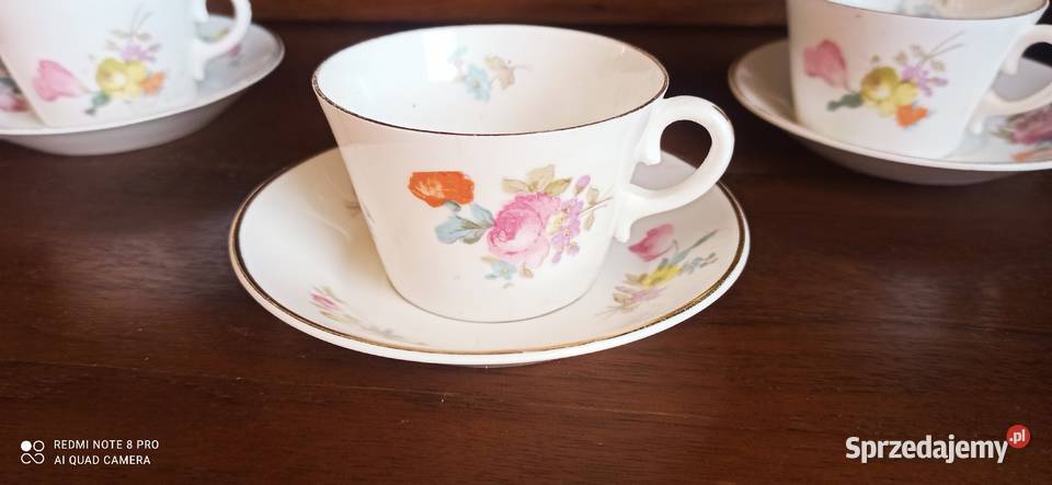 Filiżanka Meissen Gustavberg
Biała porcelana