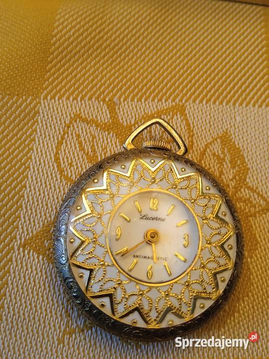 zegarek LUCERNE Swiss made Antimagnetic vintage Wrocław