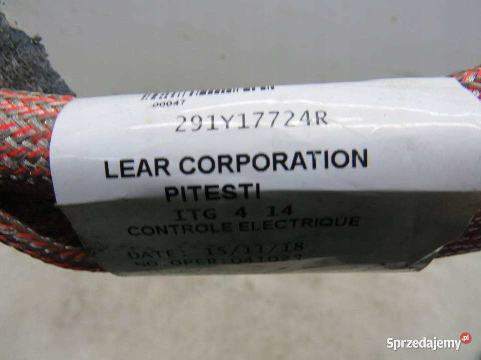 PRZEWÓD KABEL RENAULT ZOE 291Y17724R