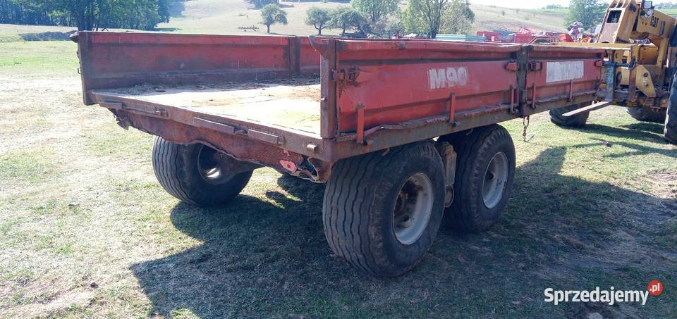 Tuhti M90 Przyczepa Wywrotka 9000 Szołtany sprzedam