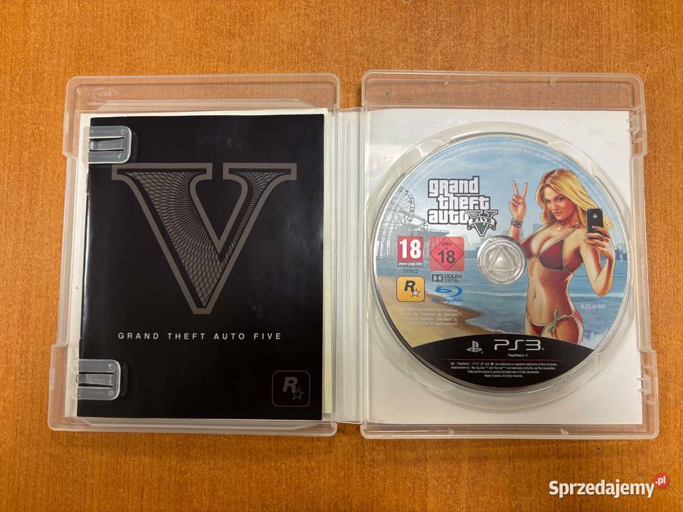 Gra GTA V Grand Theft Auto 5 3 PlayStation 3 Elbląg