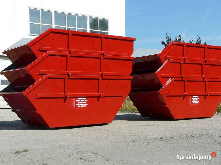 Mulda M7 kontener bramowy na odpady gruz Żarów
