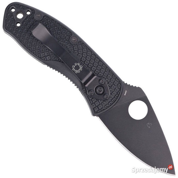 Nóż składany Spyderco Ambitious Black FRN Black Akcesoria, narzędzia i noże Warszawa