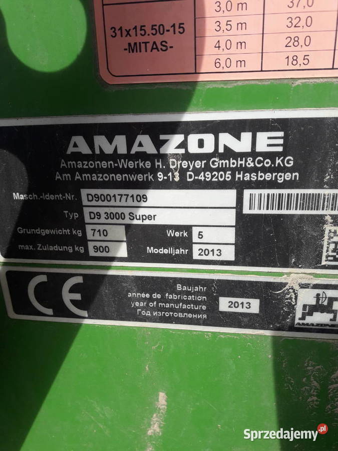 Amazone D 9 Super Kraków