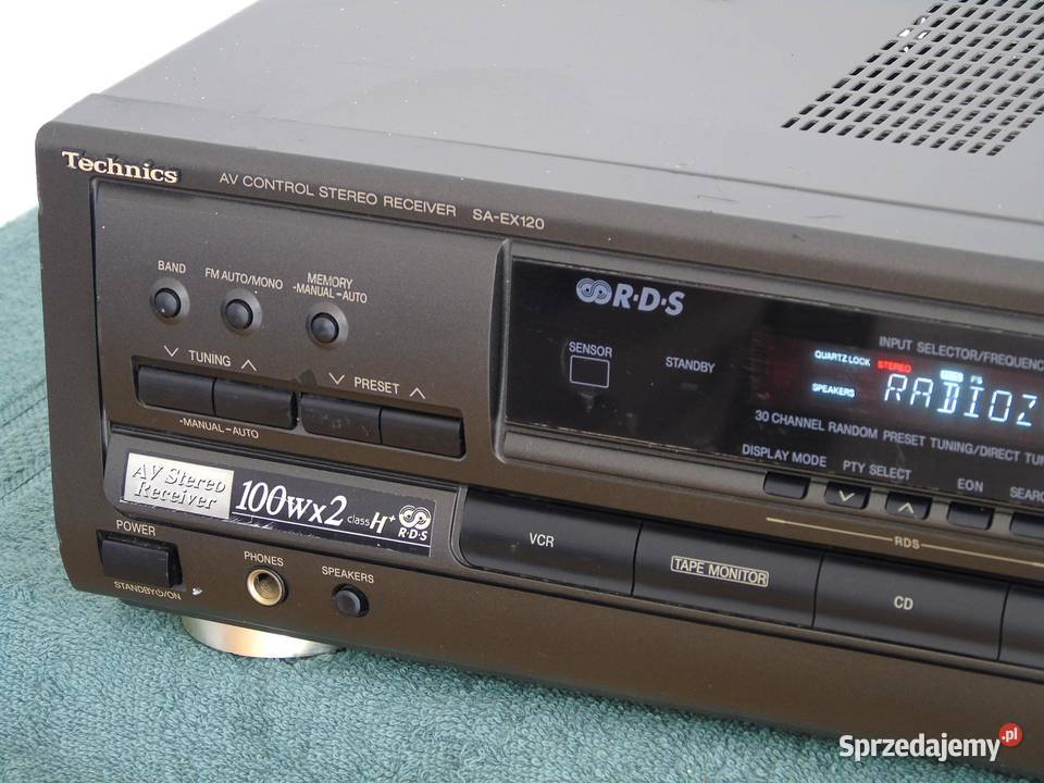 Wzmacniacz z radiem Technics SAEX 120 sprawny i Jasło