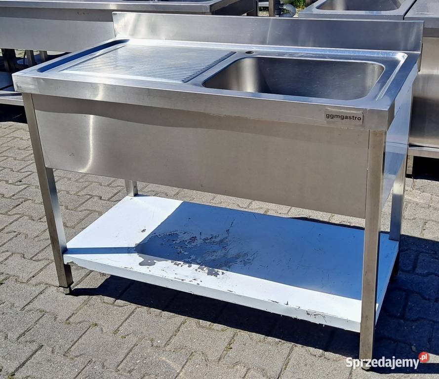 ZLEW 1 KOMOROWY Z PÓŁKĄ I BLATEM OCIEK DUŻY ZLEW Nowe Skalmierzyce