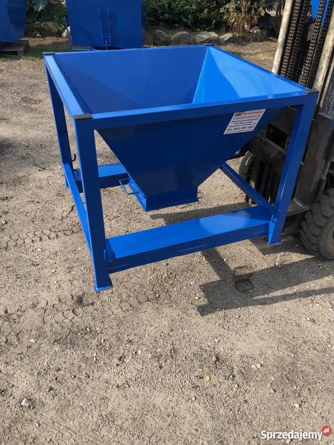 Kosz zasypowy do big bag workownica bufor Maszyny rolnicze Łanięta