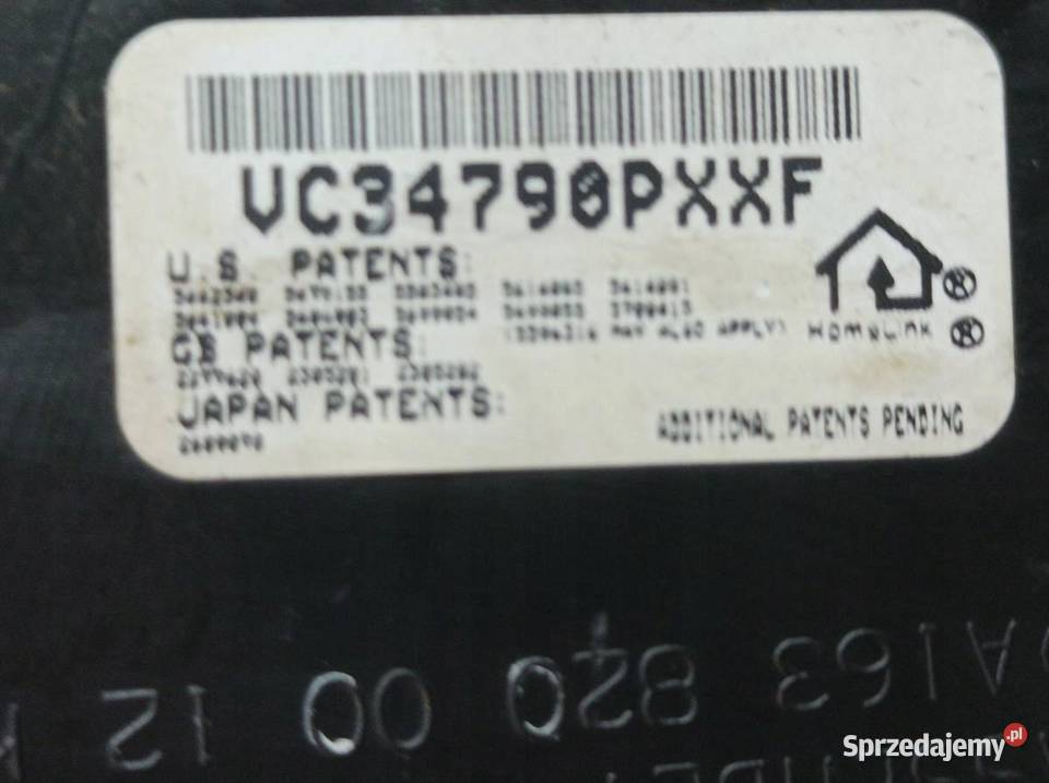 CZUJNIK SENSOR DRZWI GARAŻOWYCH VC34790PXXF sprzedam