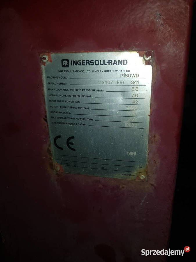 Kompresor srubowy spalinowy diesel 4 i 5m3 Brodnica