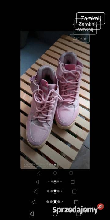 Buty sportowe damskie różowy łódzkie Moszczenica