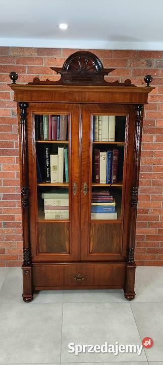 Ekskluzywna biblioteka witryna eklektyczna antyk Antyki Łagów