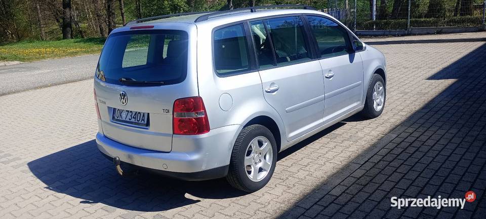 Śliczny VW Touran zamiana Paczków sprzedam