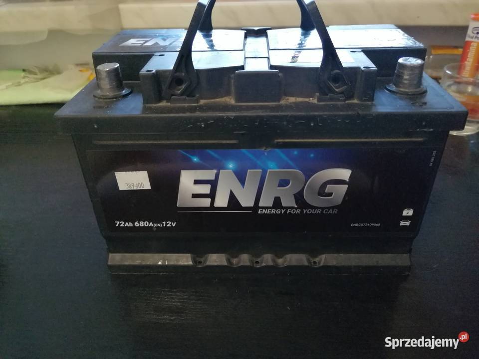 Roczny Akumulator ENRG 72Ah 680A Kraków sprzedam