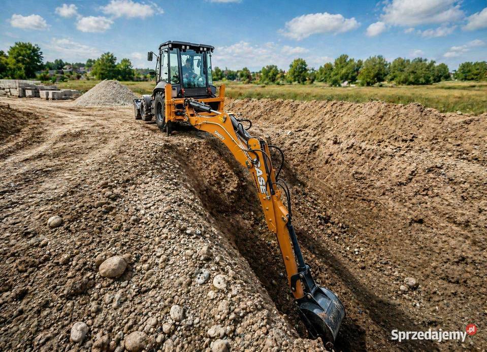 Koparko ładowarka CASE Wrocław Rok produkcji 2025 dolnośląskie