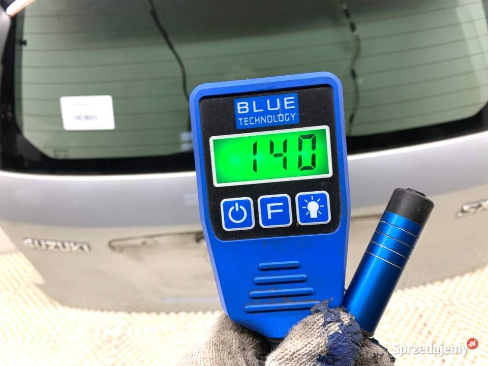 KLAPA TYŁ SUZUKI SX4 Crossover Silky SilverSteel