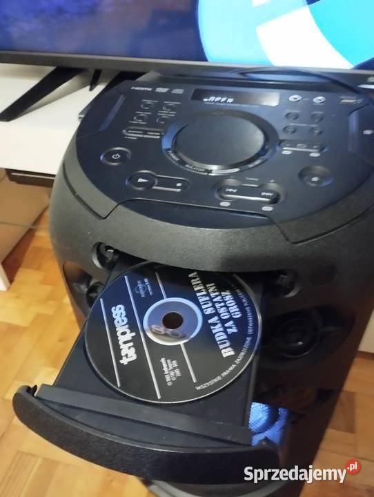 Głośnik przenośny Sony MHCV21D bluetooth radio Słuchawki i głośniki Słuchawki i głośniki Libiąż