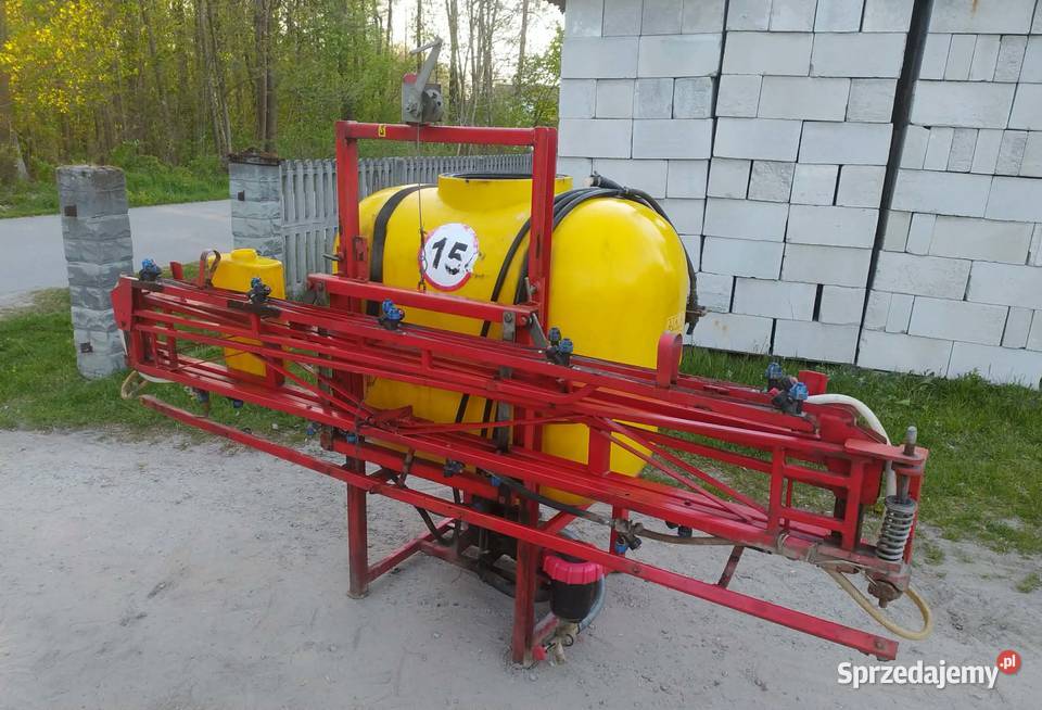 Opryskiwacz 400l BIARDZKI Oryginał 12m lance nieuszkodzony Dąbrowa Tarnowska sprzedam