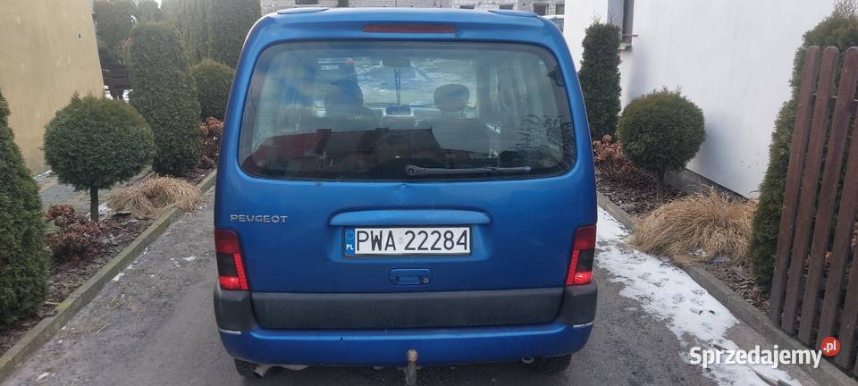 Peugeot partner 14 benzyna LPG Gaz Klima HAK Skoki sprzedam
