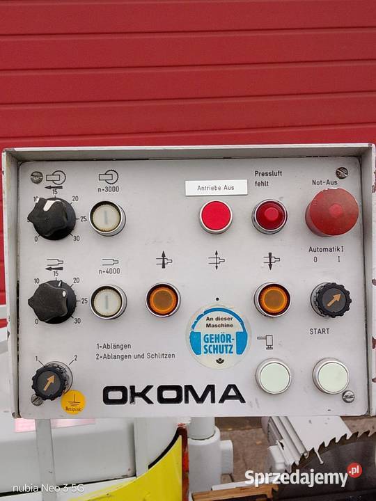 Czopiarka OKOMA SF 3 SA Wejherowo