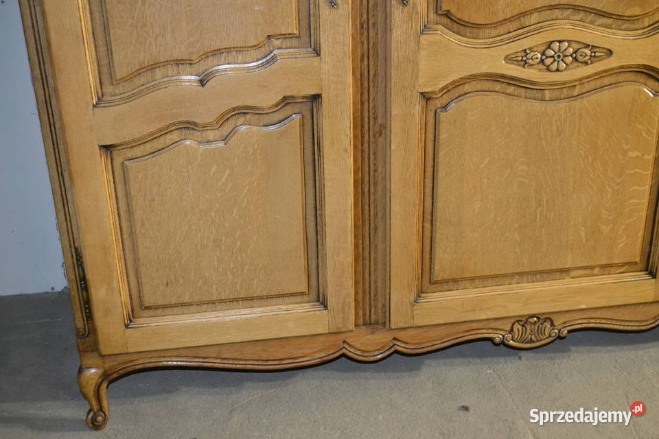 szafa ludwikowska 3 drzwiowa dąb śląskie