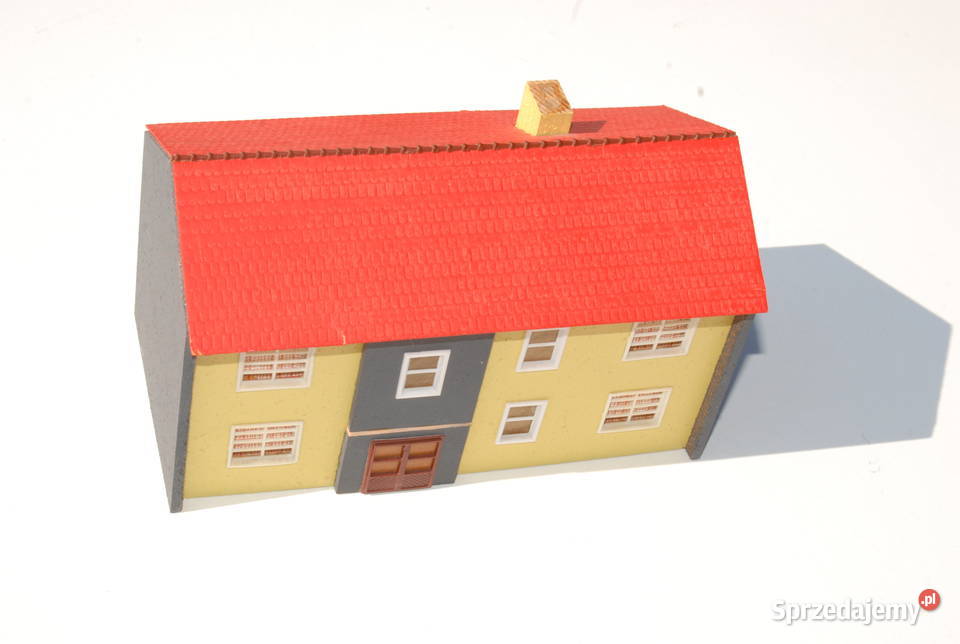 Stara zabawka model budynku domu blok kamienica śląskie Cieszyn sprzedam