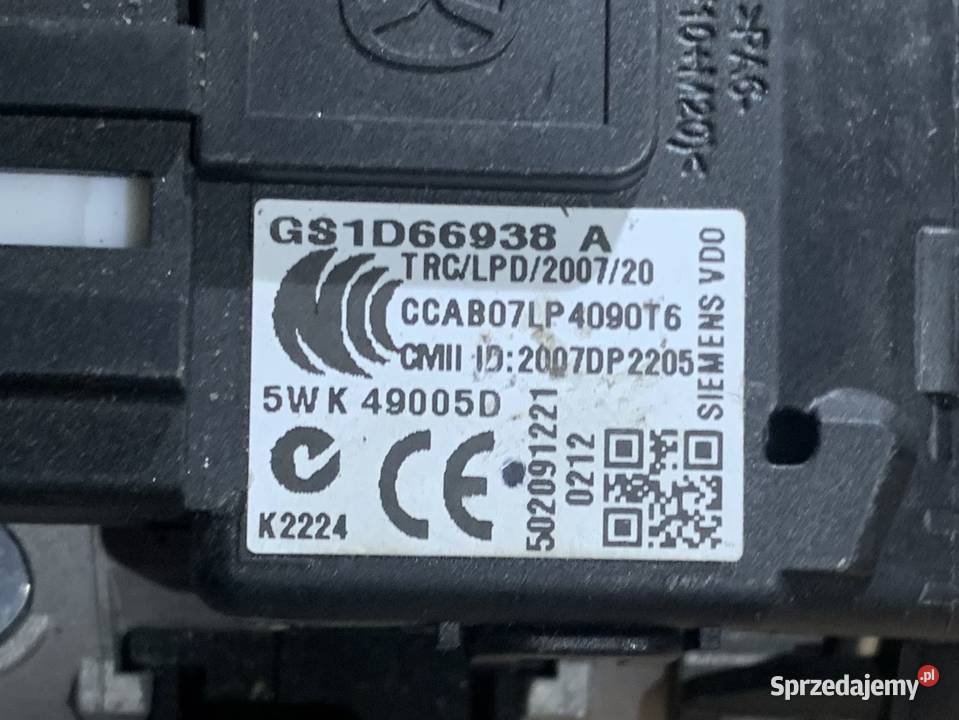 GS1D66938 stacyjka kluczyk mazda 6 II gh 0813 Szczecin
