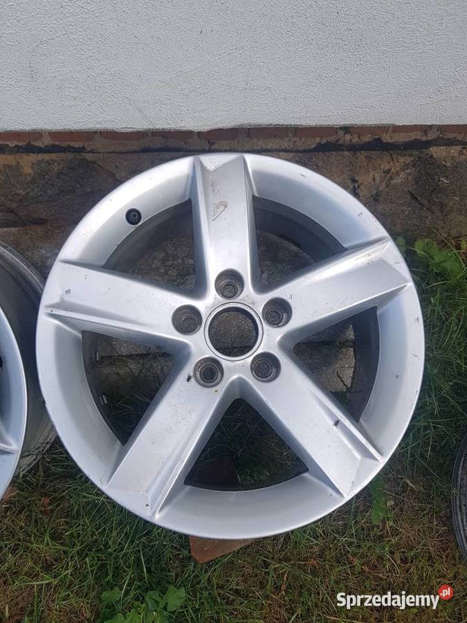Śliczne Alufelgi AUDI R16 RONAL wielkopolskie Mokronos