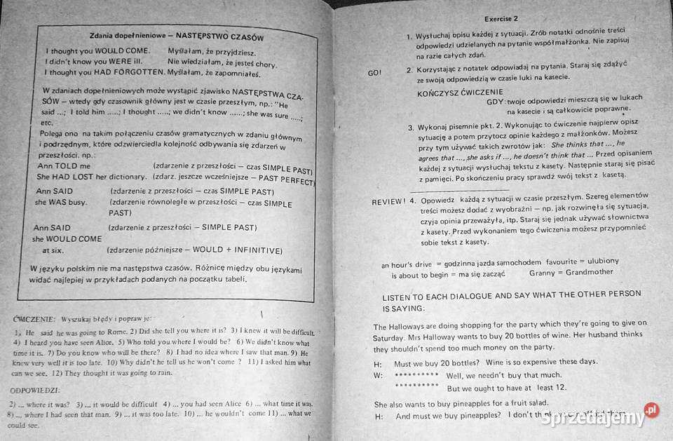 The next steps in English Kurs 34 Henryk Chełm
