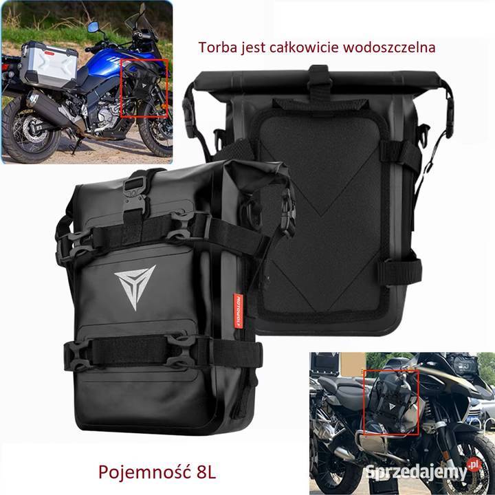 Torba na Gmole 8L Wodoodporna Motowolf łódzkie Sieradz
