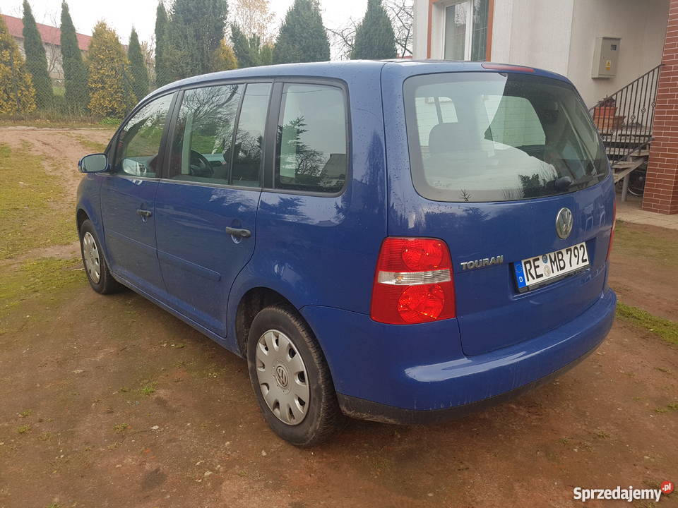 Volkswagen Touran 16 benzyna 7osobowy garażowany Touran Prabuty