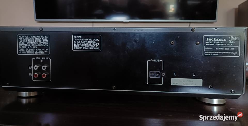 Technics RSB 765 PXS cap Poznań