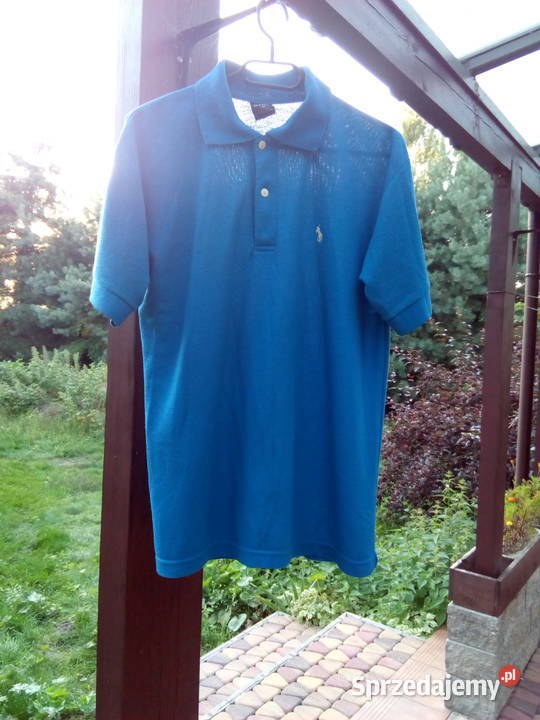 Koszulka polo RALPH LAUREN M Niebieska Ralph Lauren Płońsk sprzedam