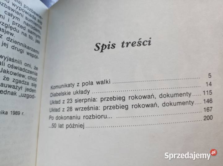 Zmowa IV rozbiór Polski Andrzej Leszek świętokrzyskie sprzedam