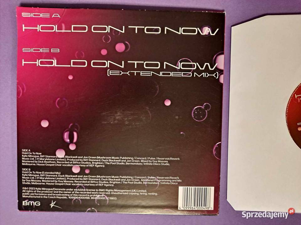 Kylie Hold On To Now 2023 UK PŁYTA WINYLOWA Kraków